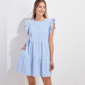 NWT Vineyard Vines Harbor Ruffle Sleeve Dress